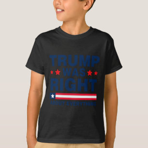 Camiseta Donald Trump 2024 Engraçado Trump Estava Certa De 