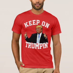 Camiseta DONALD TRUMP 2024 MANTÉM-SE NA T-Shirt