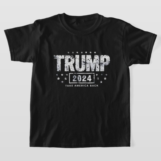 Camiseta Donald Trump 2024 Retire a Eleição Americana (Postura )