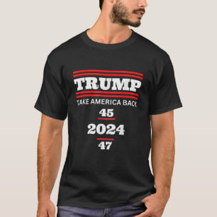 Camiseta Donald Trump 2024 Retome A Eleição Americana 4