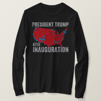 Camiseta Donald Trump 47º Presidente Posse EUA 2025