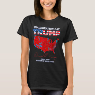 Camiseta Donald Trump 47.º Presidente 2025 Inauguração dos