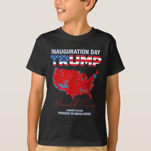 Camiseta Donald Trump 47.º Presidente 2025 Inauguração dos 