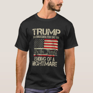 Camiseta Donald Trump 47.º Presidente Inauguração 2025