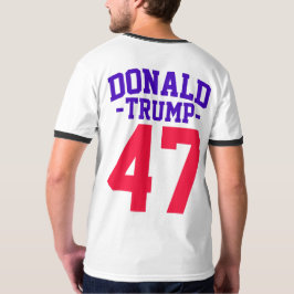 Camiseta Donald Trump 47 Eleição Presidencial 2024