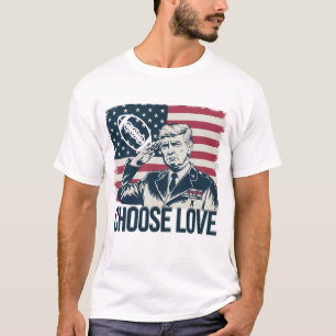 Camiseta Donald Trump American Futebol Presidente 2025