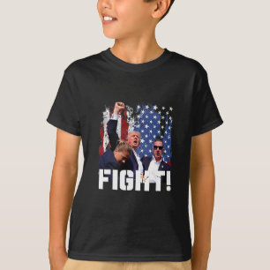 Camiseta Donald Trump Bombeando o Punho