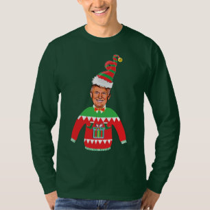 Camiseta Donald Trump Christmas Ugly Christmas Sweater