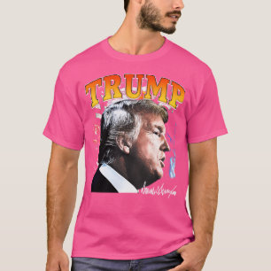 Camiseta Donald Trump Classic Vintage Bootleg Rap Graphic T
