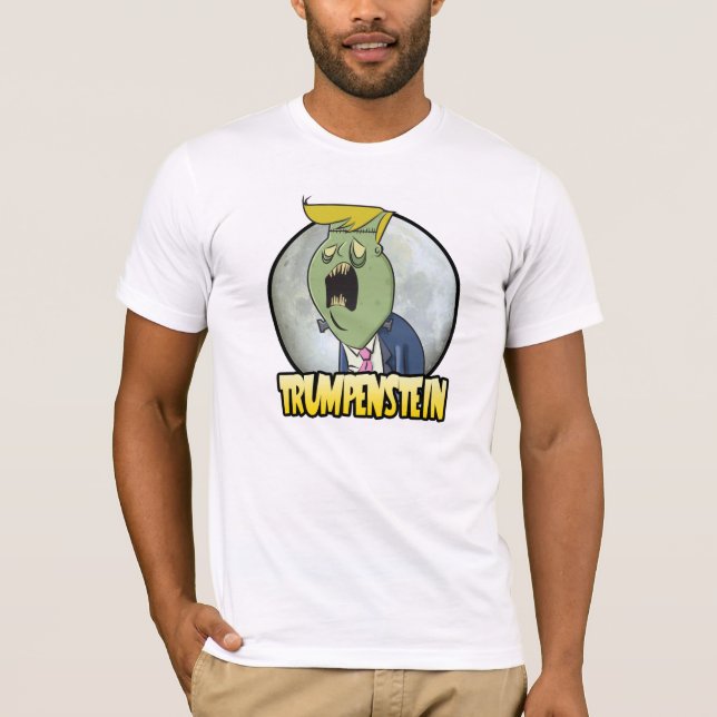 Camiseta Donald Trump como Trumpenstein (Frente)