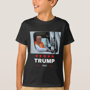 Camiseta Donald Trump Corre No Caminhão De Lixo 2