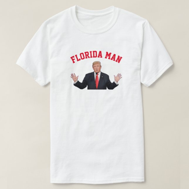 Camiseta Donald Trump da Flórida (Frente do Design)