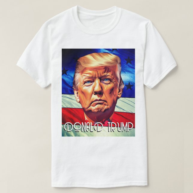 Camiseta Donald Trump e Glória Antiga (Frente do Design)