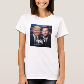 Camiseta Donald Trump e JD Vance