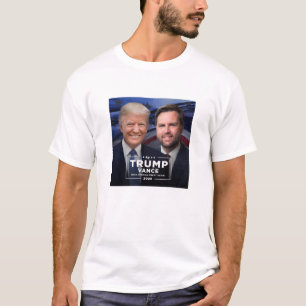 Camiseta Donald Trump e JD Vance