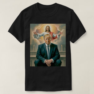 Camiseta Donald Trump e Jesus Cristo