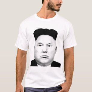 Camiseta Donald Trump e Kim Jong Un