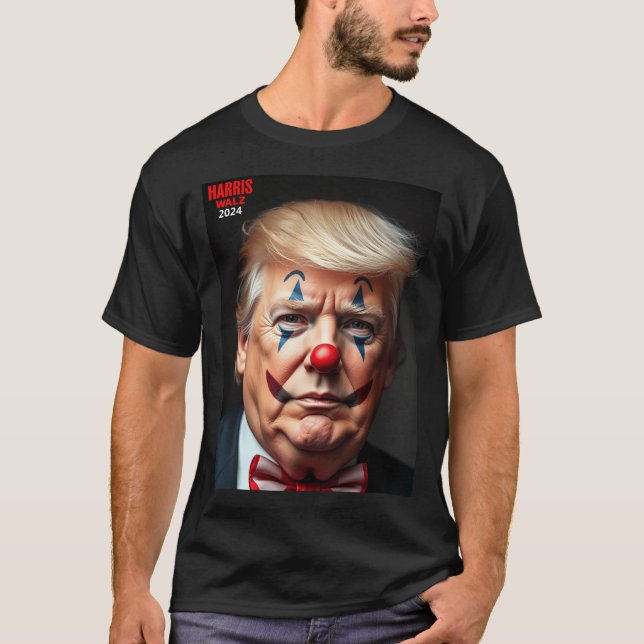 Camiseta Donald Trump É Um Palhaço (Frente)