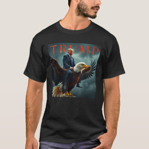 Camiseta Donald Trump Eagle EUA Presidente América
