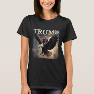 Camiseta Donald Trump Eagle Presidente dos EUA