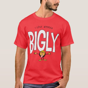 Camiseta Donald Trump Emoji - Eu Amo a América Bigly