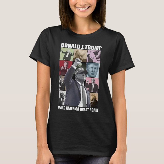 Camiseta Donald Trump Era Oficial 2024 Donald Tru (Frente)