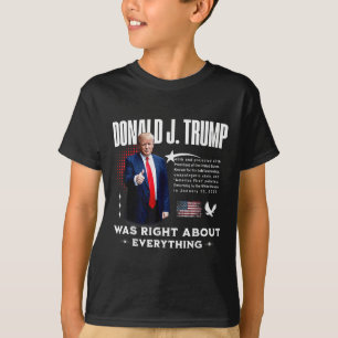 Camiseta Donald Trump Estava Certo Sobre Tudo - Trump 20