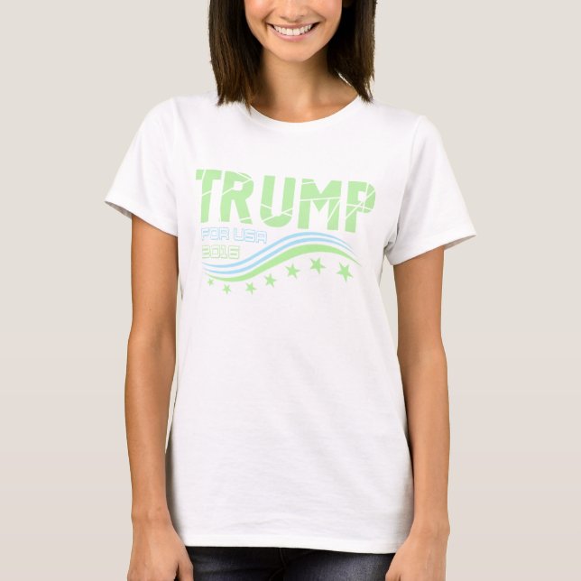 Camiseta Donald Trump For USA 2016 (Frente)