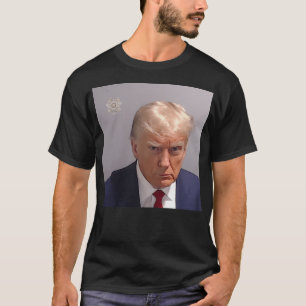 Camiseta Donald Trump Fulton County Jail Mugshot