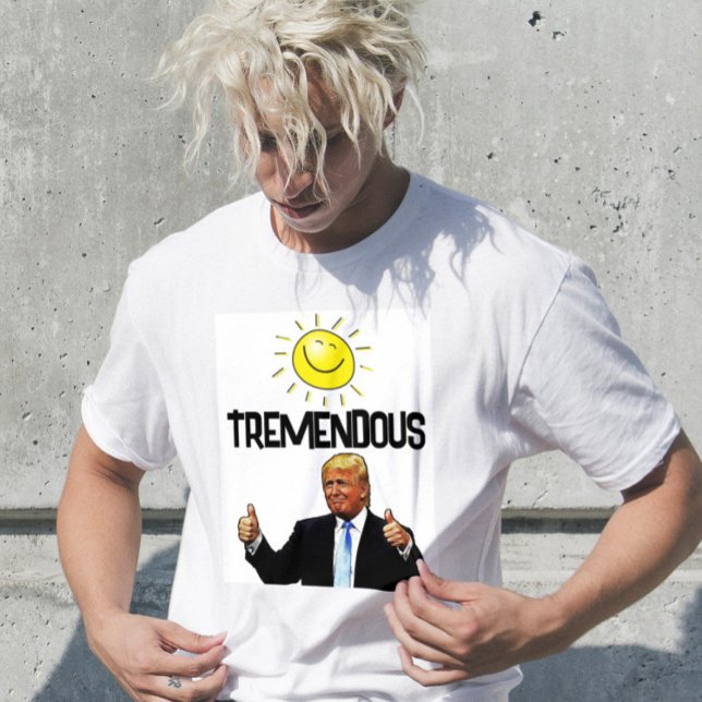 CAMISETA DONALD TRUMP FUNNUS TREMENDOUS T-SHIRTS (Criador carregado)