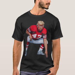 Camiseta Donald trump futebol americano presidente 2025Dona