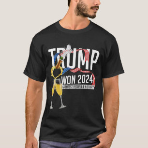Camiseta Donald Trump Ganhou Inauguração da Eleição de 2024