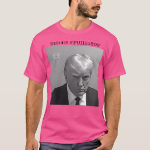 Camiseta Donald Trump Headshot Fulton County Georgia Jail