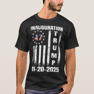 Camiseta Donald Trump Inauguration Day 2025 47th Presidente
