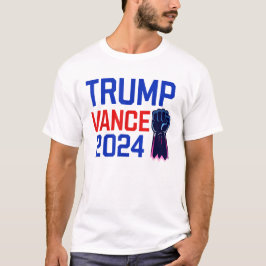 Camiseta Donald Trump J.D. Vance Leva a América de volta