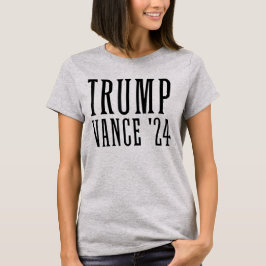 Camiseta Donald Trump J.D. Vance Leva a América de volta