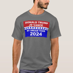 Camiseta Donald Trump JD Vance 2024