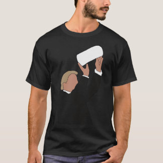 Camiseta Donald Trump Jogando Papel Toalha