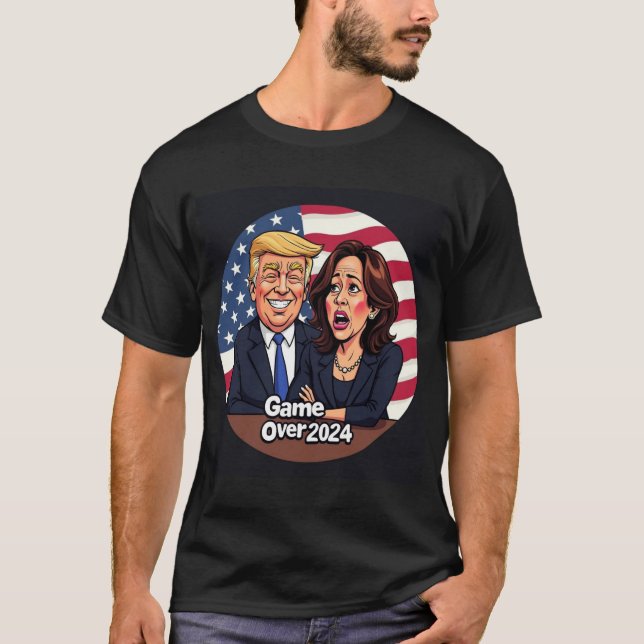 Camiseta Donald Trump.kamala harris (Frente)
