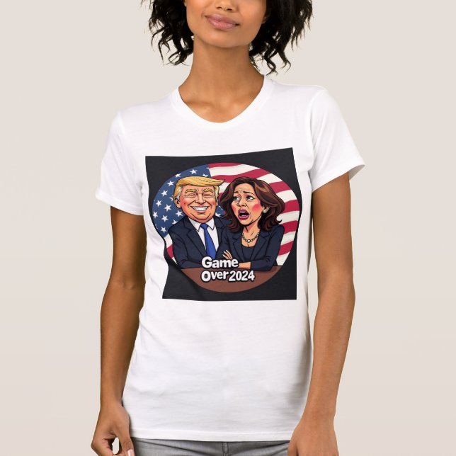 Camiseta Donald Trump Kamala harris (Frente)