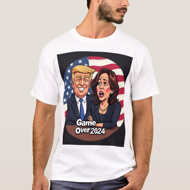 Camiseta Donald Trump Kamala harris (Frente)