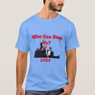 Camiseta Donald Trump levou um tiro