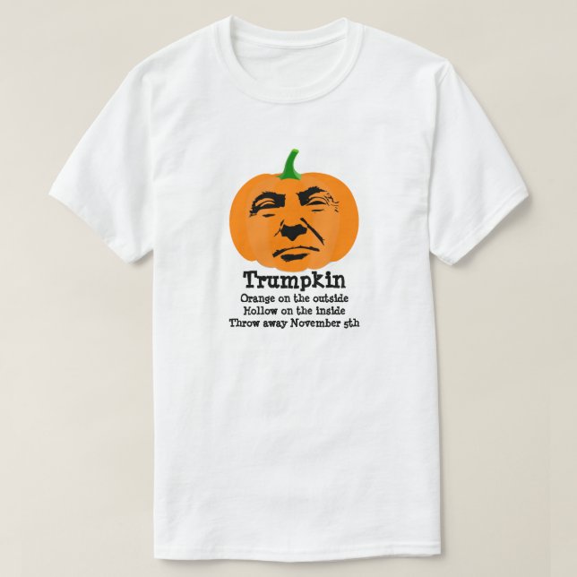 Camiseta Donald Trump Loser Trumpkin (Frente do Design)