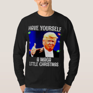 Camiseta DONALD TRUMP MAGA PEQUENOS T-Shirts de Natal