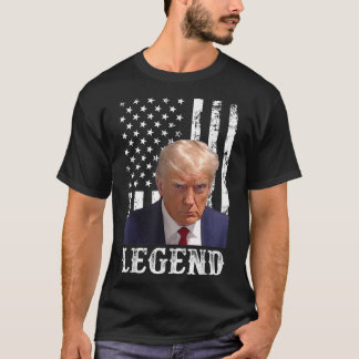 Camiseta Donald Trump Mug Atirou No Presidente Legend Ameri