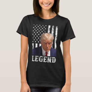 Camiseta Donald Trump Mug Atirou No Presidente Legend Ameri