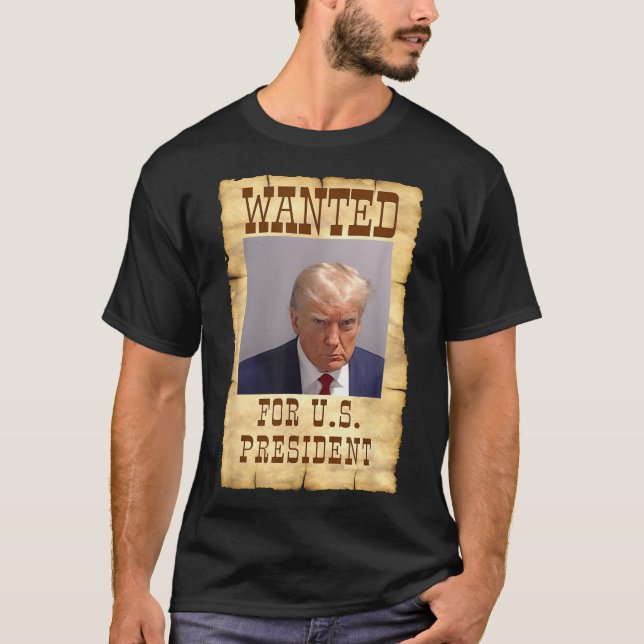Camiseta Donald Trump Mug Queria Nos Eua. Presidente 20 (Frente)