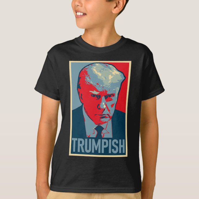 Camiseta Donald Trump Mug Shot (Frente)