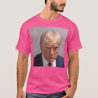 Camiseta Donald Trump Mugshot