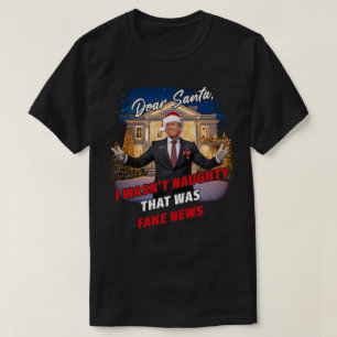 Camiseta Donald Trump Natal Engraçado Papais noeis falsos n